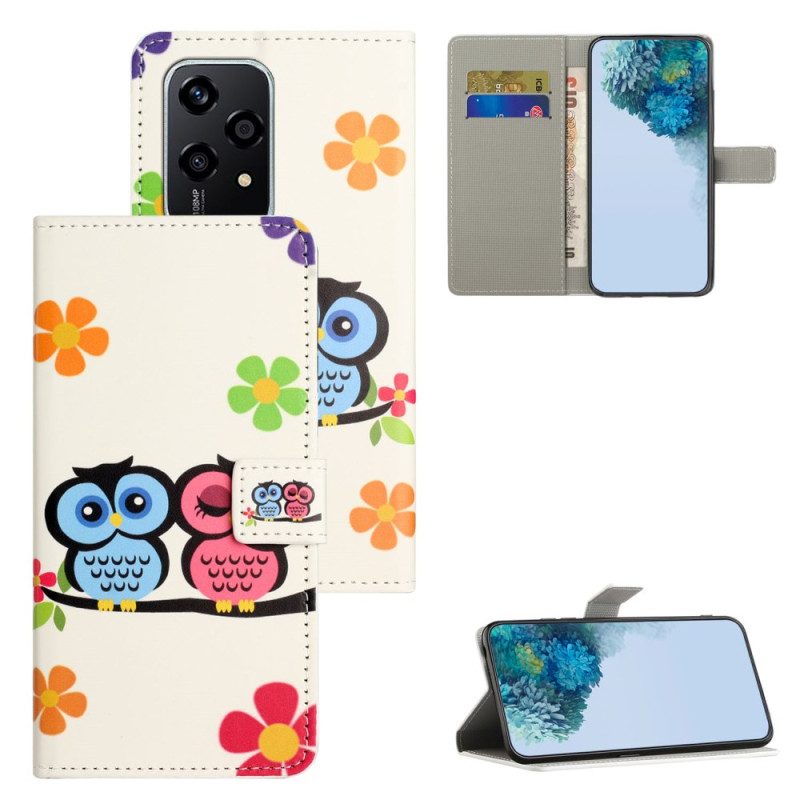 Bescherming Hoesje Honor 200 Lite Koppel Uilen