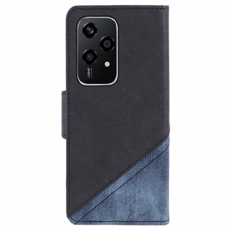 Leren Hoesje Voor Honor 200 Lite Bi-textuur