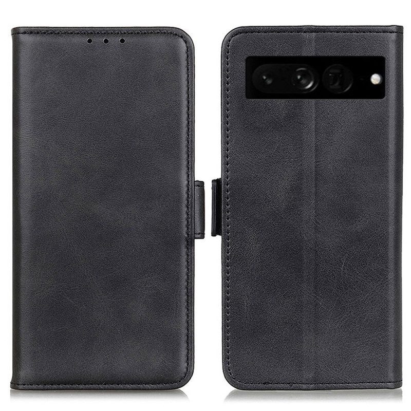 Folio-hoesje voor Google Pixel 7 Pro Dubbele Sluiting