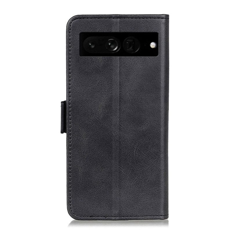 Folio-hoesje voor Google Pixel 7 Pro Dubbele Sluiting