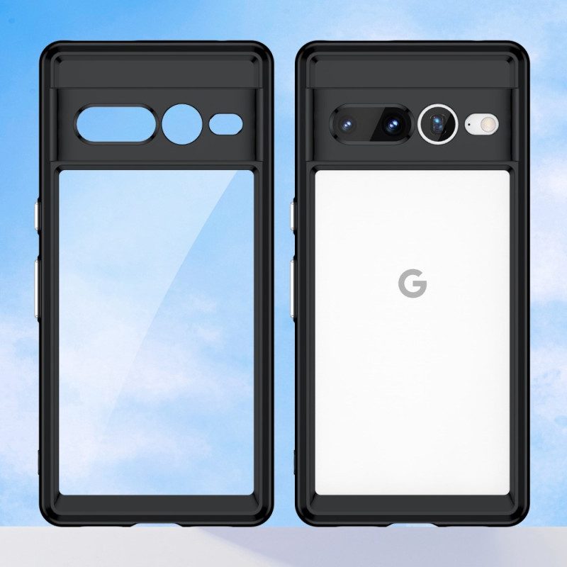 Hoesje voor Google Pixel 7 Pro Transparante Hybride