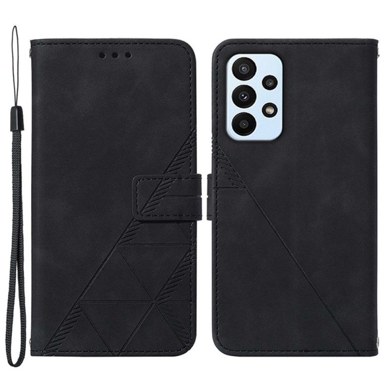 Flip Case voor Samsung Galaxy A13 Flexibele Siliconen Mat