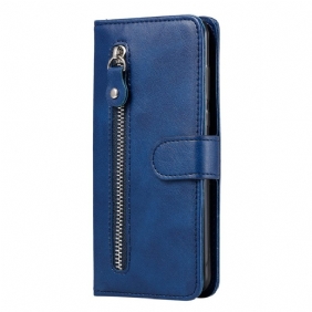 Folio-hoesje voor Samsung Galaxy A13 Driehoeken Met Lanyard