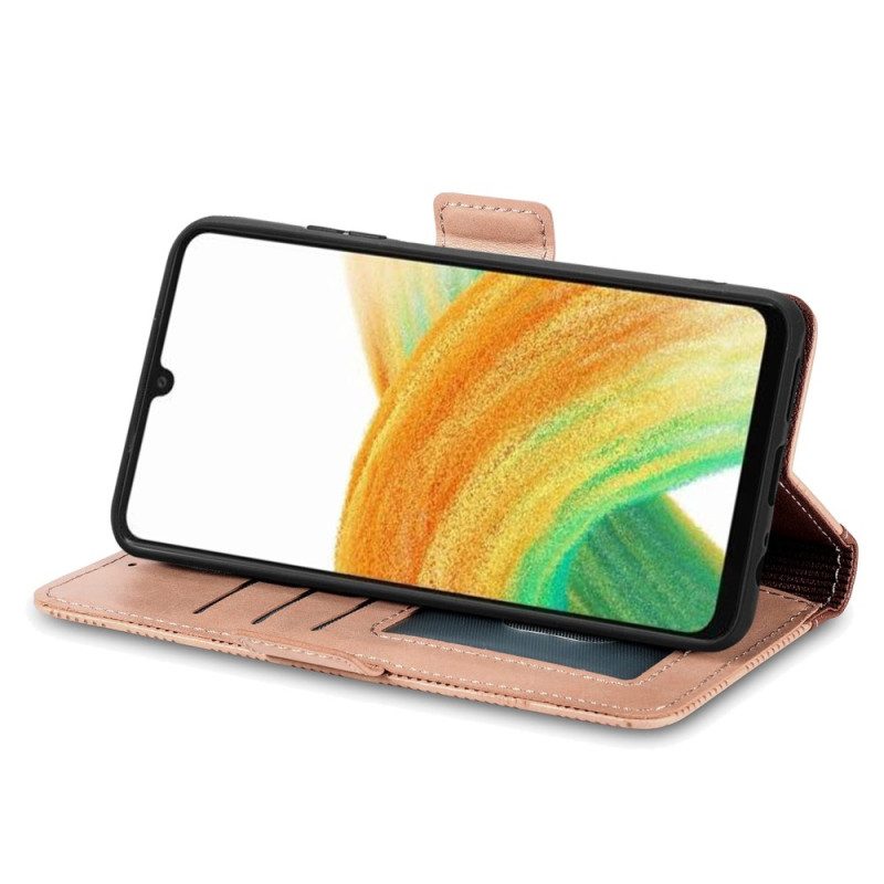 Folio-hoesje voor Samsung Galaxy A13 Kleur Pailletten