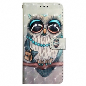 Folio-hoesje voor Samsung Galaxy A13 Met Ketting Bicolor Binfen-kleur