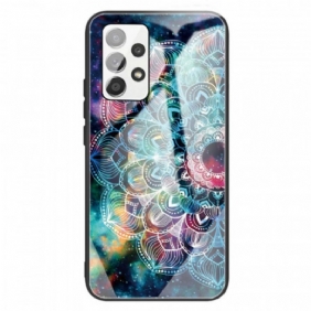 Hoesje voor Samsung Galaxy A13 Strappy Litchi Lederen Stijl