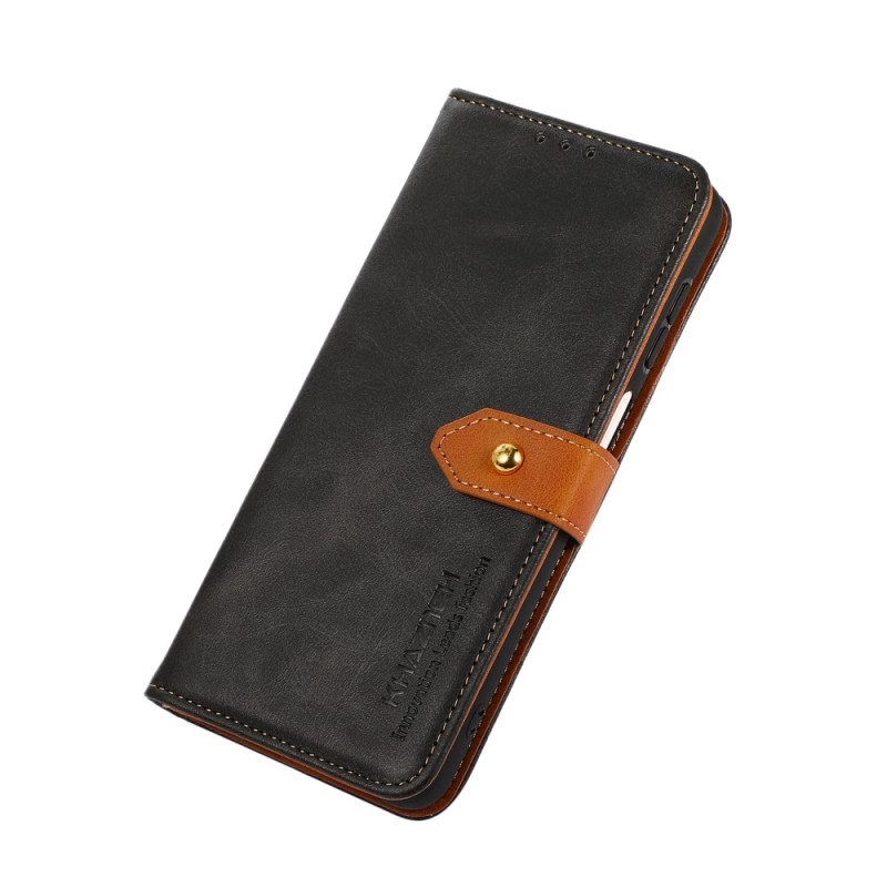 Flip Case voor Motorola Edge 40 Pro Khazneh-riem