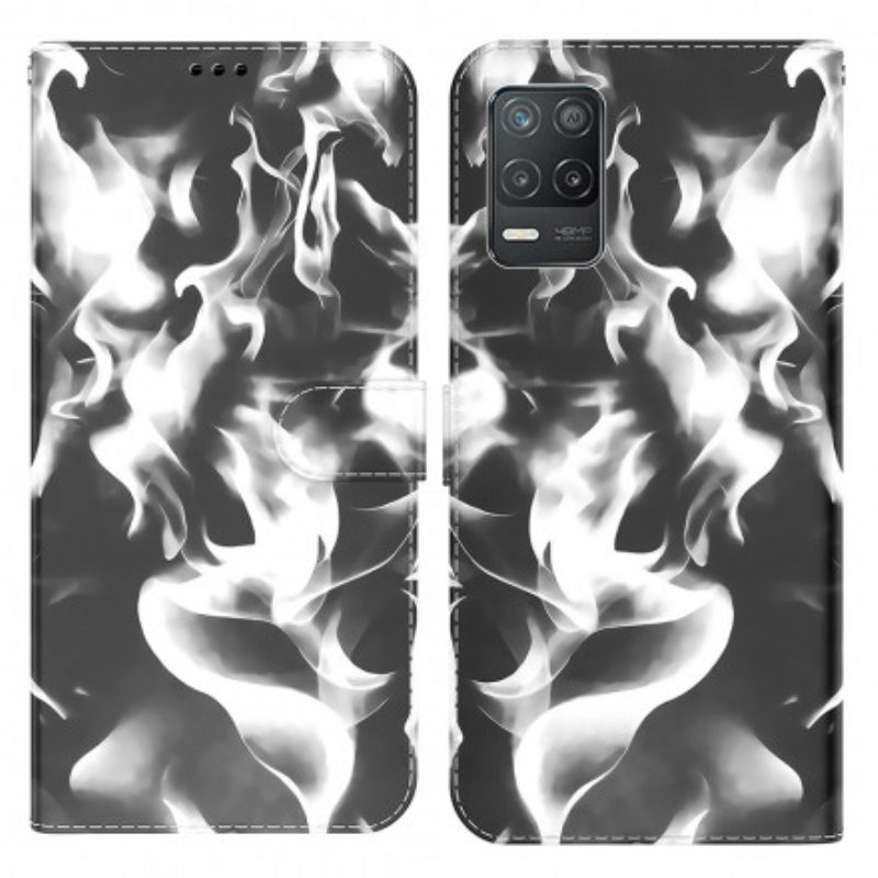 Folio-hoesje voor Realme 8 5G Abstract Patroon