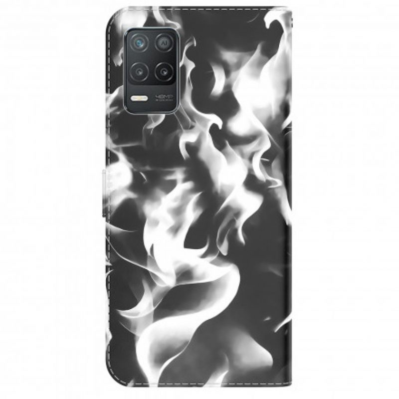 Folio-hoesje voor Realme 8 5G Abstract Patroon