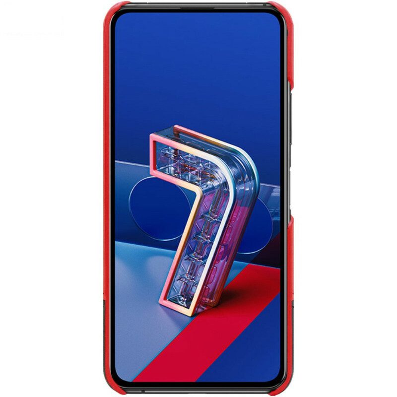 Hoesje voor Asus Zenfone 7 / 7 Pro Imak Ruiyi-serie Leereffect