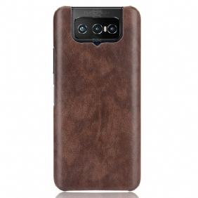 Hoesje voor Asus Zenfone 7 / 7 Pro Litchi-leereffect