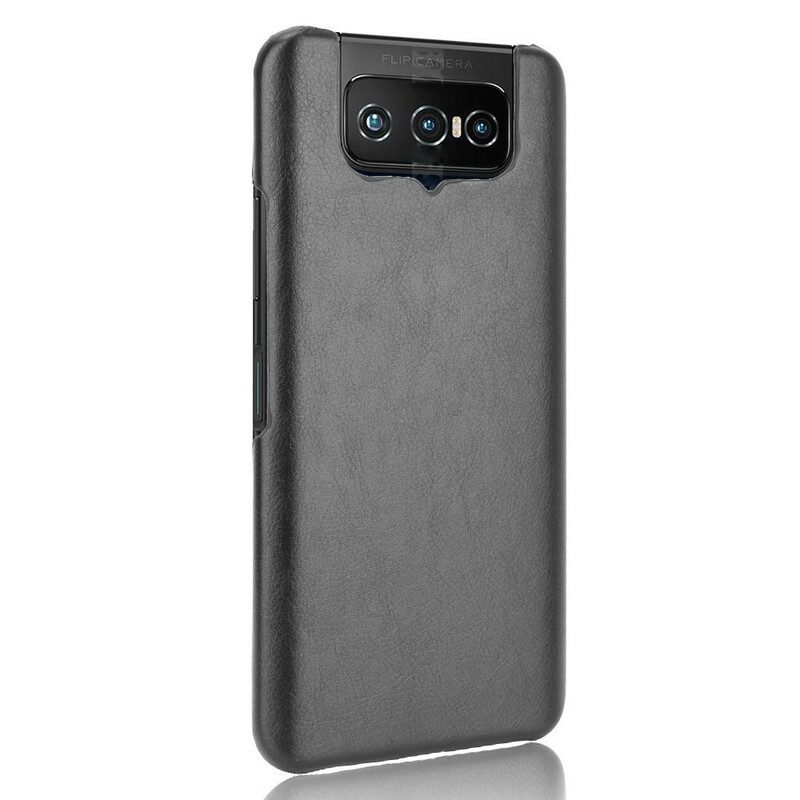 Hoesje voor Asus Zenfone 7 / 7 Pro Litchi-leereffect