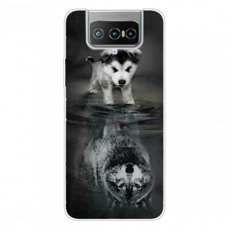 Hoesje voor Asus Zenfone 7 / 7 Pro Puppy-droom