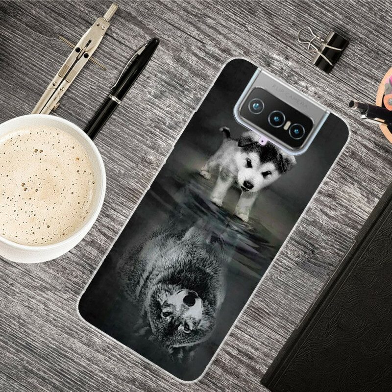 Hoesje voor Asus Zenfone 7 / 7 Pro Puppy-droom