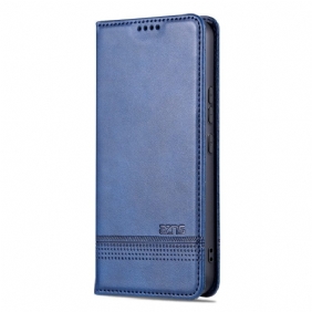 Bescherming Hoesje voor Samsung Galaxy A34 5G Folio-hoesje Azns