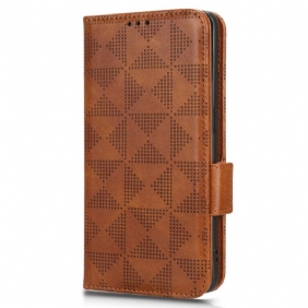 Folio-hoesje voor Samsung Galaxy A34 5G Retro Lederen Stijl