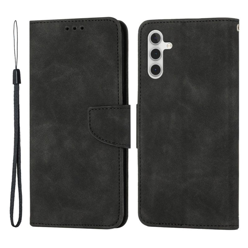 Folio-hoesje voor Samsung Galaxy A34 5G Vintage-stijl