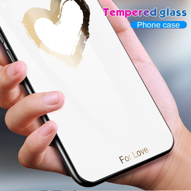 Hoesje voor Samsung Galaxy A34 5G Flamingo Gehard Glas