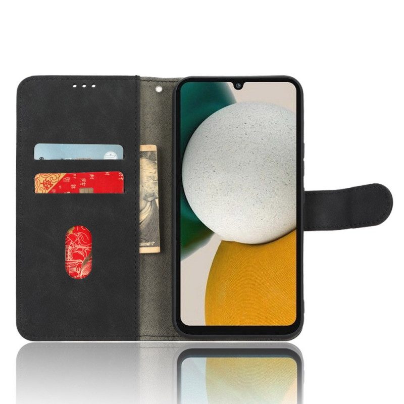 Leren Hoesje voor Samsung Galaxy A34 5G Met Ketting Retro Lederen Effect Met Bandjes