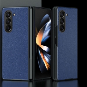 Cover Hoesje Samsung Galaxy Z Fold 5 Telefoonhoesje Klassiek Zakelijk