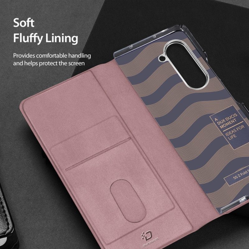 Cover Samsung Galaxy Z Fold 5 Bril Serie Dux Ducis