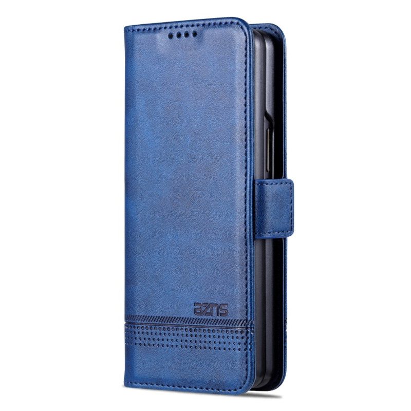 Flip Case Leren Samsung Galaxy Z Fold 5 Azns