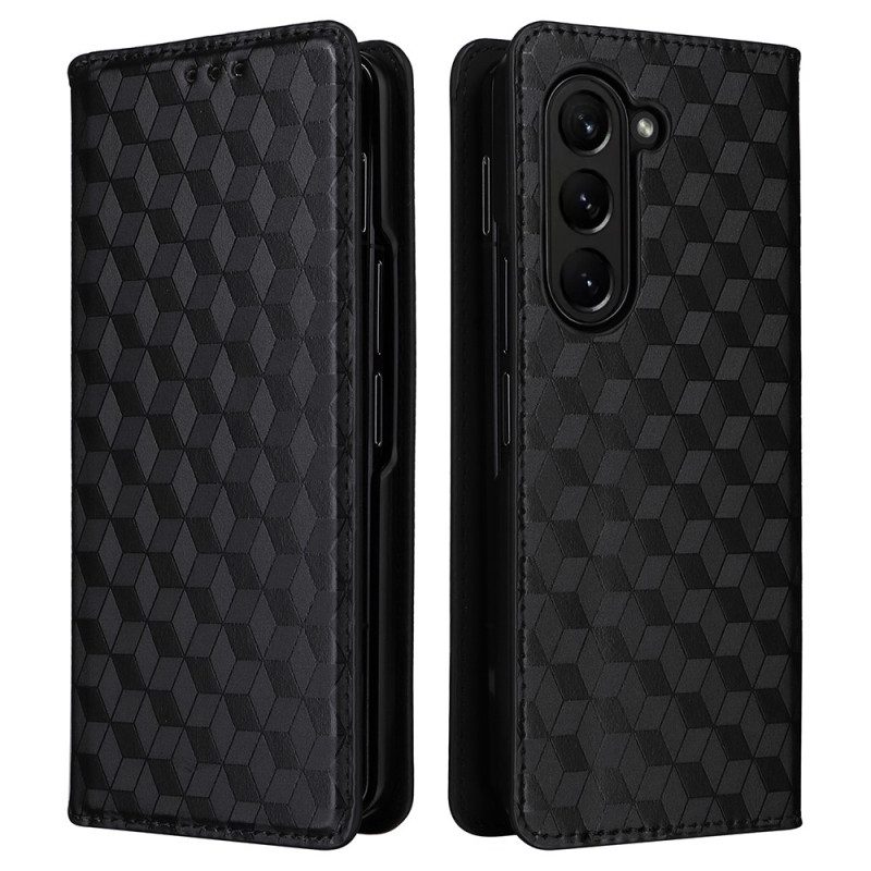 Folio-hoesje Samsung Galaxy Z Fold 5 3d-patroon