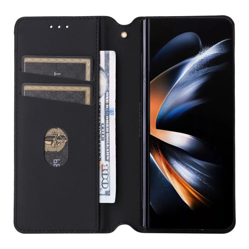 Folio-hoesje Samsung Galaxy Z Fold 5 3d-patroon