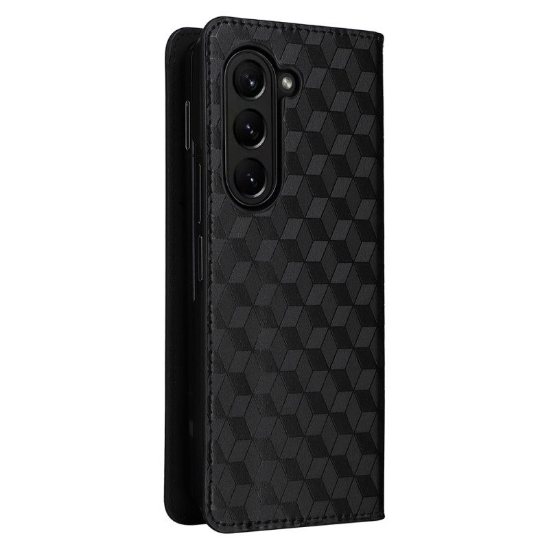 Folio-hoesje Samsung Galaxy Z Fold 5 3d-patroon