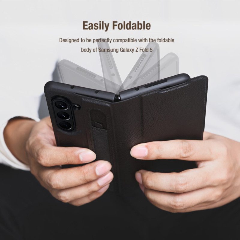 Hoesje Case Samsung Galaxy Z Fold 5 Telefoonhoesje Met Nillkin-stylussnijden