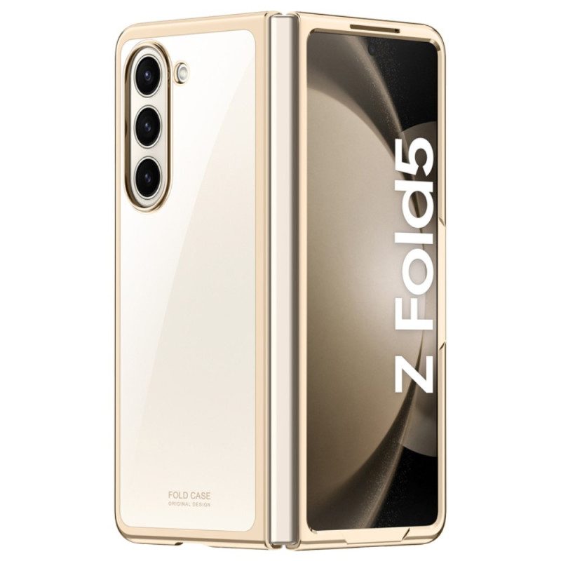 Hoesje Samsung Galaxy Z Fold 5 Discrete Metalen Randen