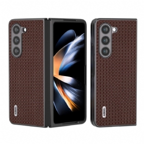 Hoesje Samsung Galaxy Z Fold 5 Echt Abeel-leer