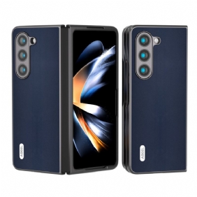 Hoesje Samsung Galaxy Z Fold 5 Echt Abeel-leer