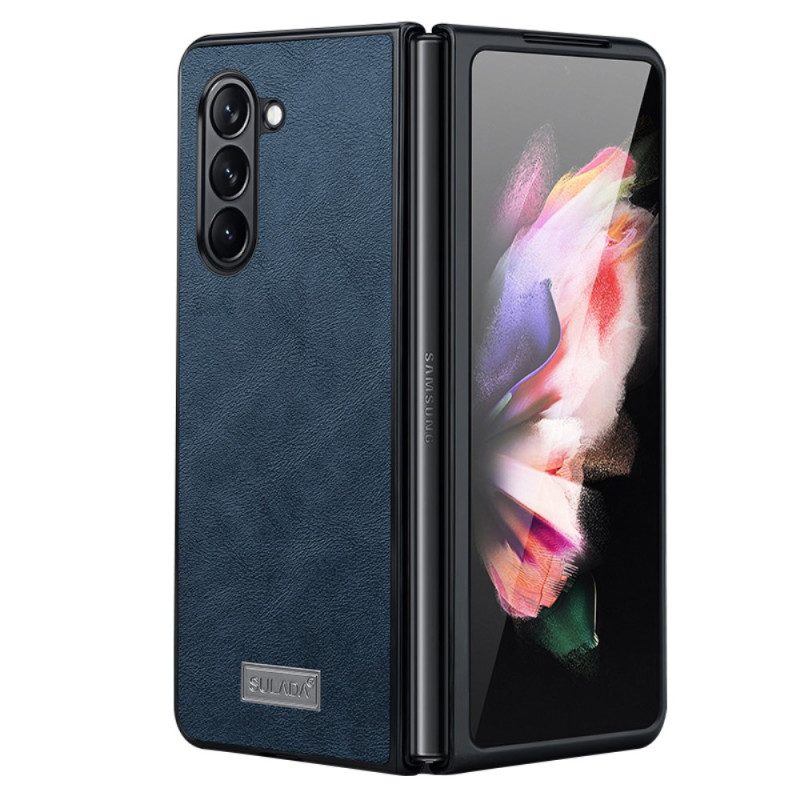 Hoesje Samsung Galaxy Z Fold 5 Elegance Leer Abeel