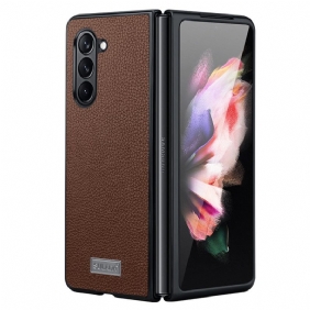 Hoesje Samsung Galaxy Z Fold 5 Litchileer Design Abeel