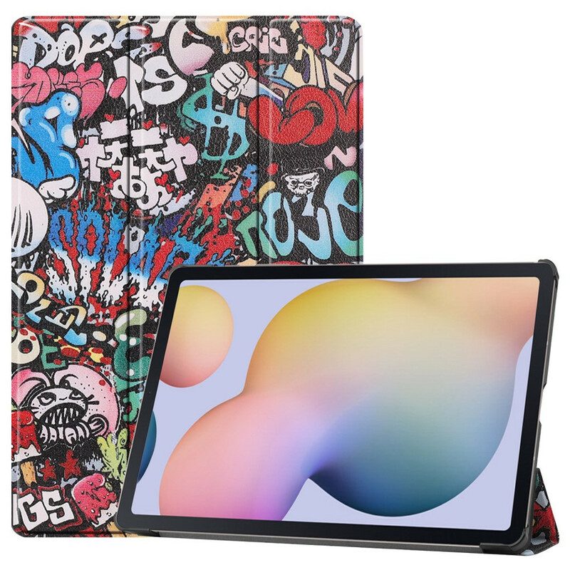 Bescherming Hoesje voor Samsung Galaxy Tab S8 Plus / Tab S7 Plus Verbeterde Graffiti