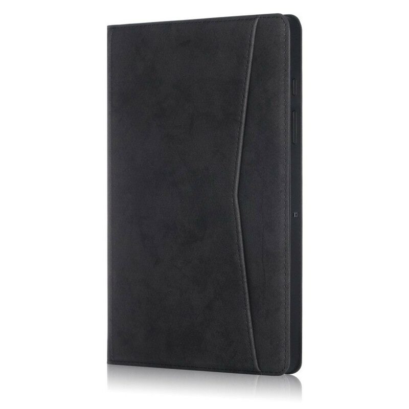 Case voor Samsung Galaxy Tab S8 Plus / Tab S7 Plus Zakelijk Leereffect