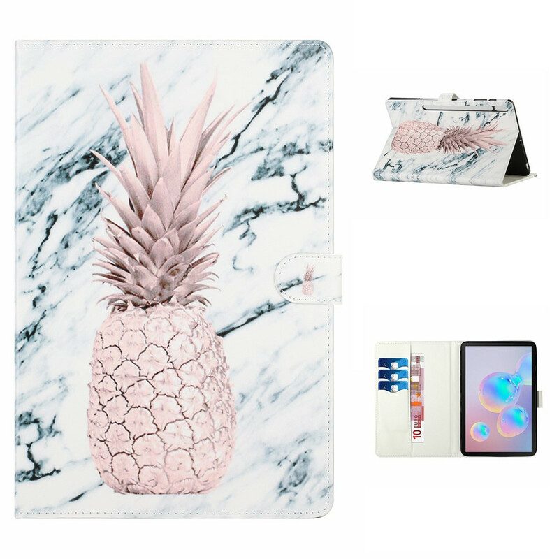 Flip Case voor Samsung Galaxy Tab S8 Plus / Tab S7 Plus Ananas