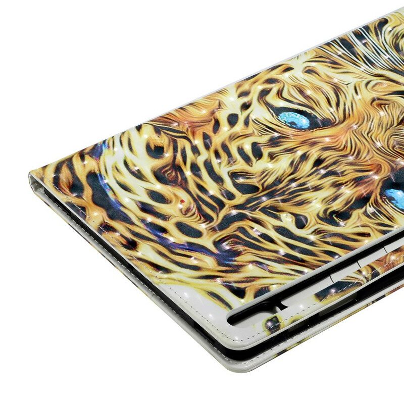 Folio-hoesje voor Samsung Galaxy Tab S8 Plus / Tab S7 Plus Tijger Kunst