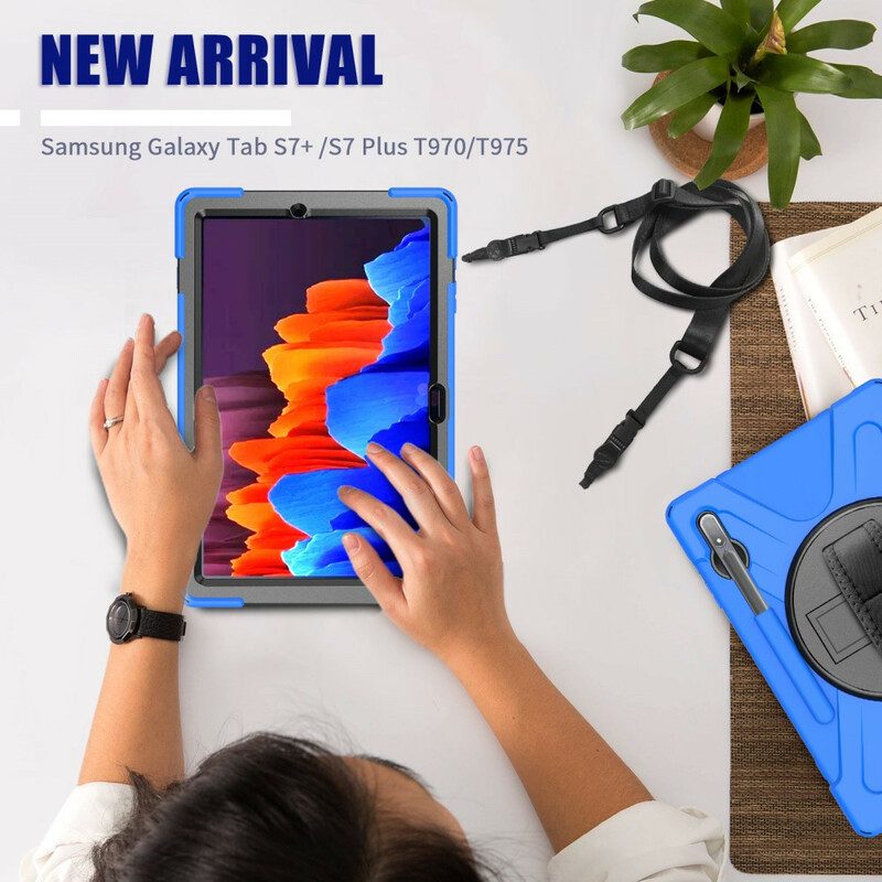 Telefoonhoesje voor Samsung Galaxy Tab S8 Plus / Tab S7 Plus Resistent