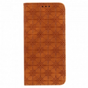 Bescherming Hoesje voor Xiaomi Redmi 9C Folio-hoesje Barokke Bloemen