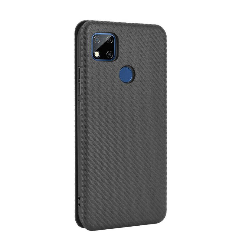 Bescherming Hoesje voor Xiaomi Redmi 9C Folio-hoesje Gekleurde Koolstofsilicone