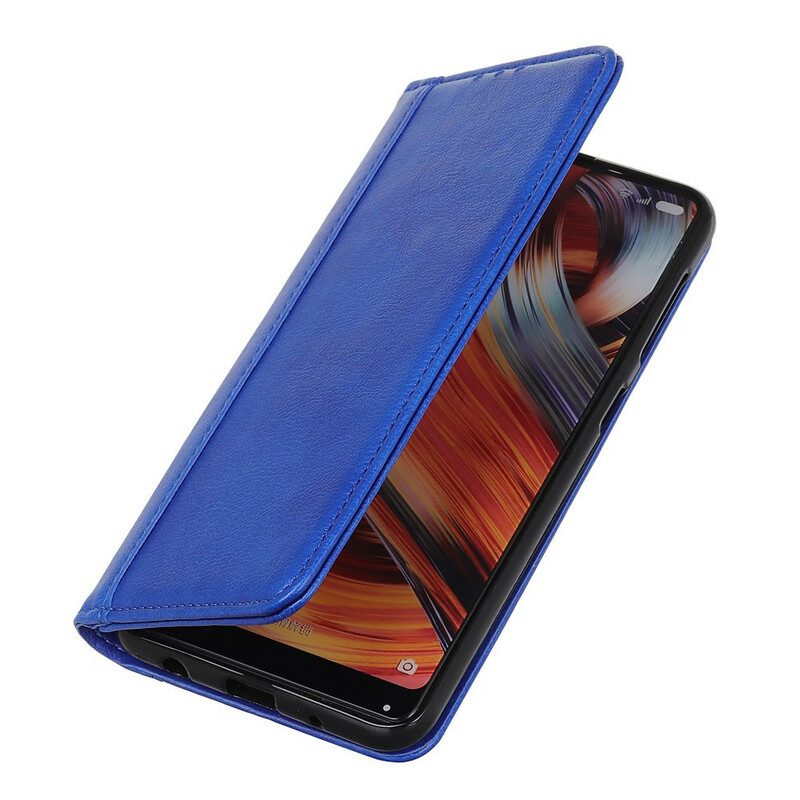 Bescherming Hoesje voor Xiaomi Redmi 9C Folio-hoesje Litchi Gespleten Lederen Charme