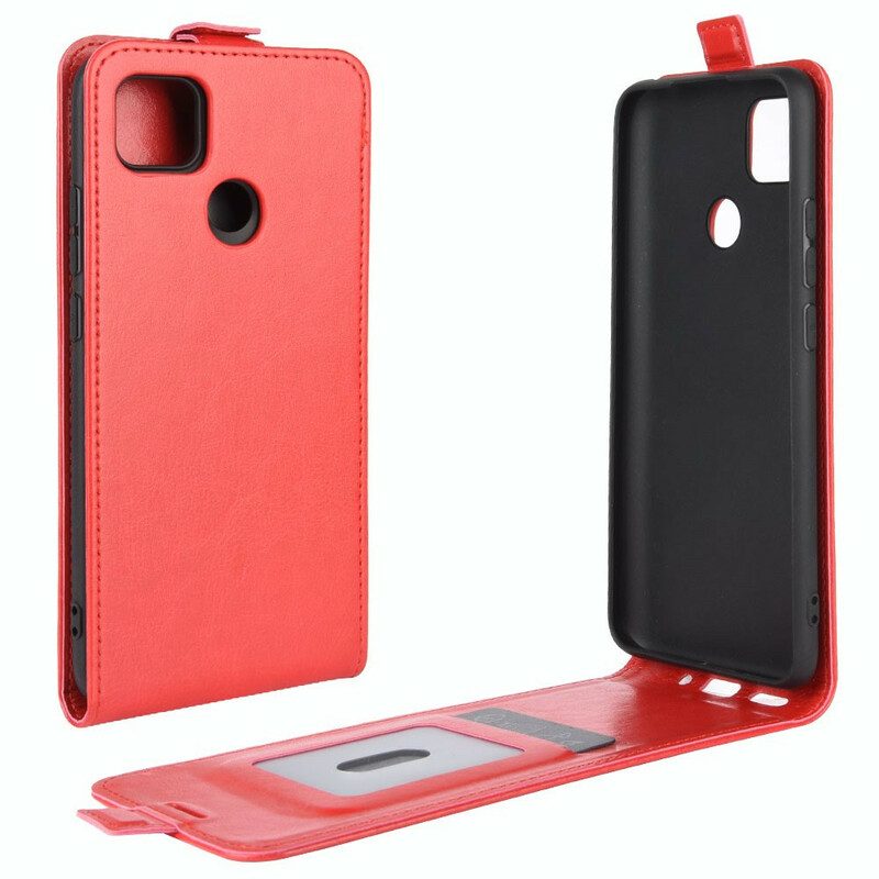 Folio-hoesje voor Xiaomi Redmi 9C Flip Case Opvouwbaar Leereffect