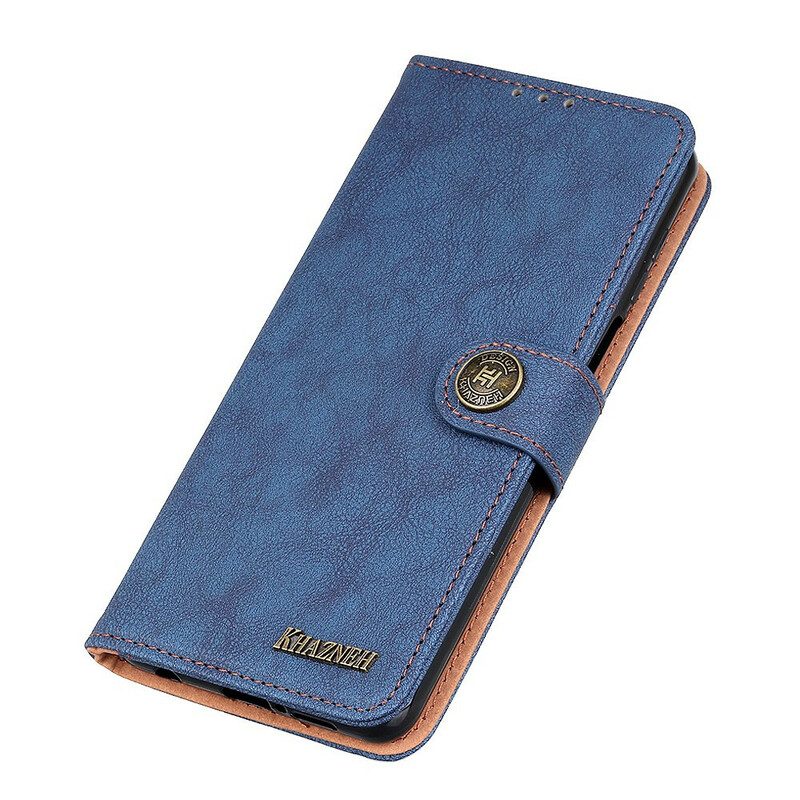 Folio-hoesje voor Xiaomi Redmi 9C Khazneh Retro Splitleer