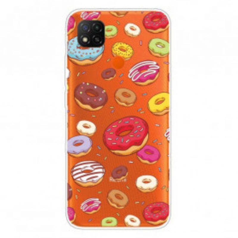 Hoesje voor Xiaomi Redmi 9C Hou Van Donuts