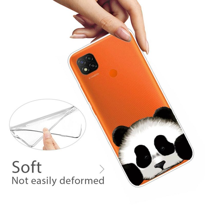 Hoesje voor Xiaomi Redmi 9C Naadloze Panda