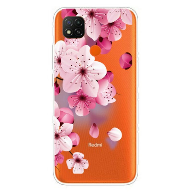 Hoesje voor Xiaomi Redmi 9C Premium Bloemen