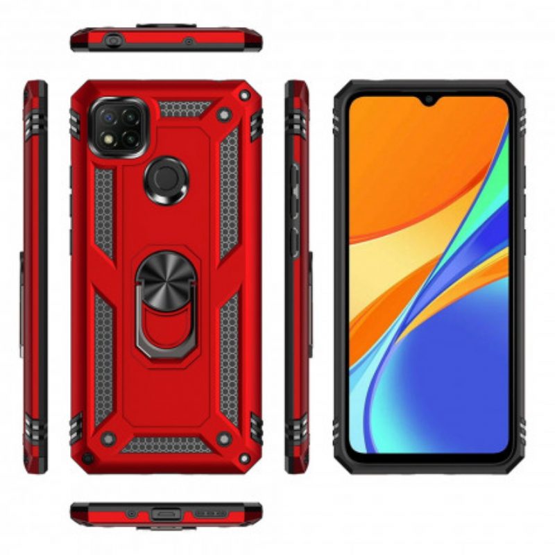 Telefoonhoesje voor Xiaomi Redmi 9C Premium Ring