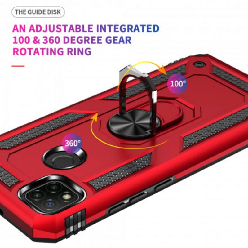 Telefoonhoesje voor Xiaomi Redmi 9C Premium Ring